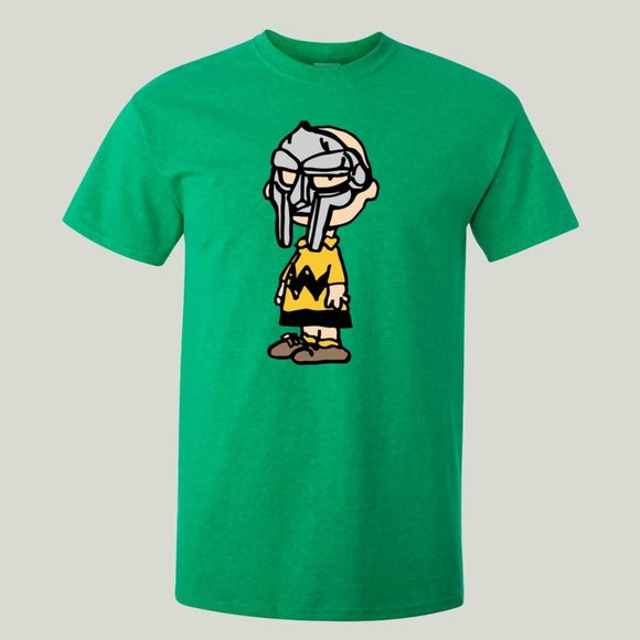 CHARLIE MFDOOM PARODY COMICS CARTOON QUALITY SHIRT - Picture 1 of 2